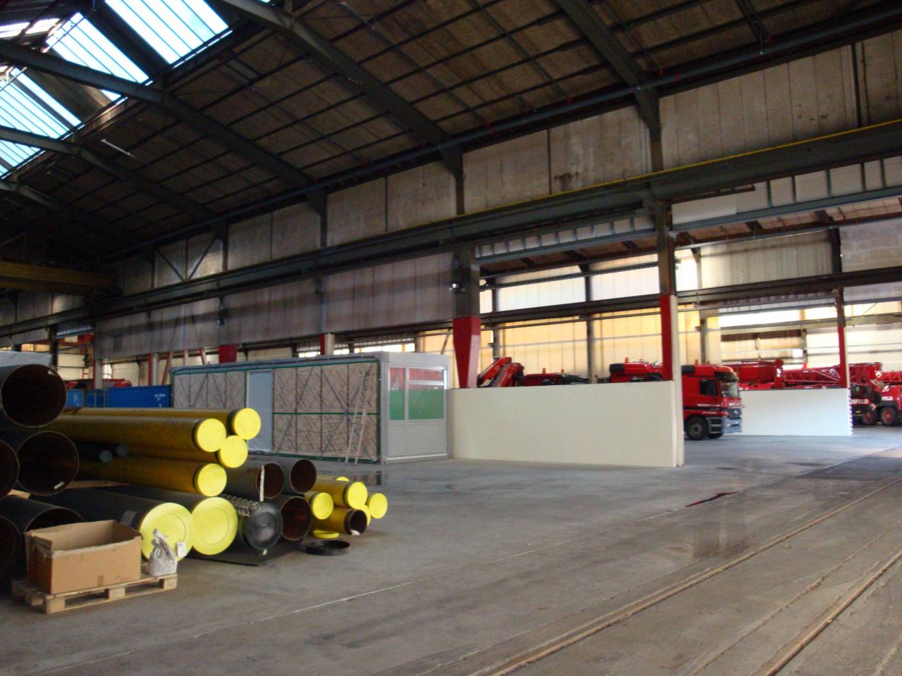 Unsere Lagerhallen