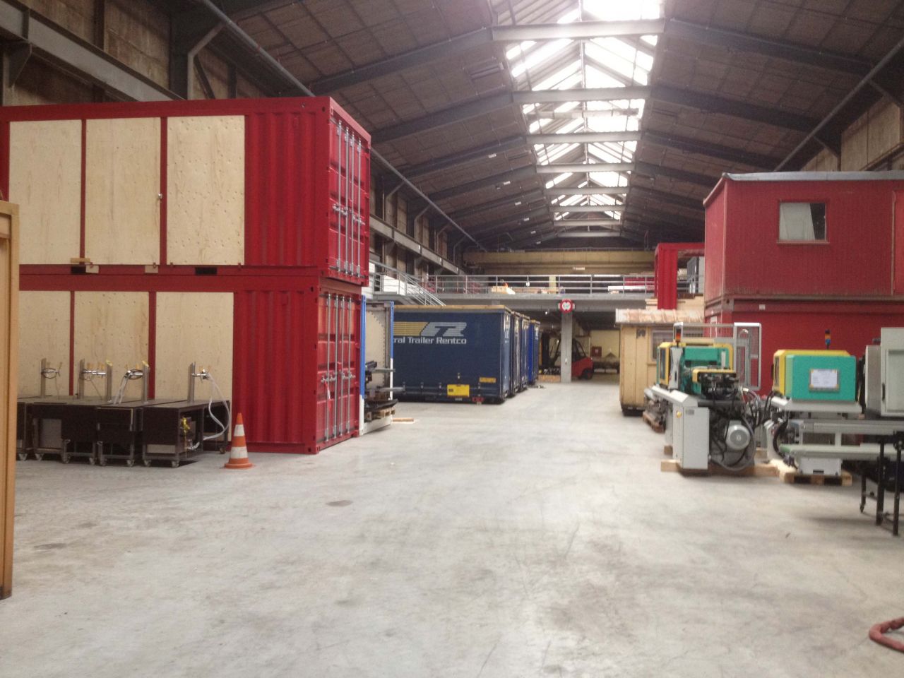 Unsere Lagerhallen