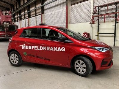 Unser neues Fahrzeug mit Zero Emission für Begleitungen